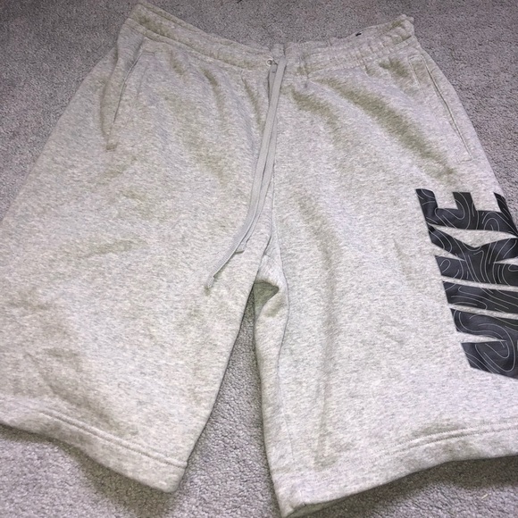 Two pairs of Nike sweatpants-shorts - Picture 2 of 4